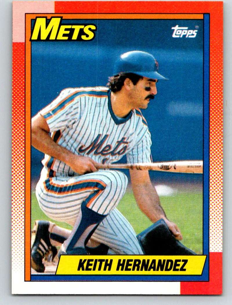1990 Topps #230 Keith Hernandez Mint Image 1
