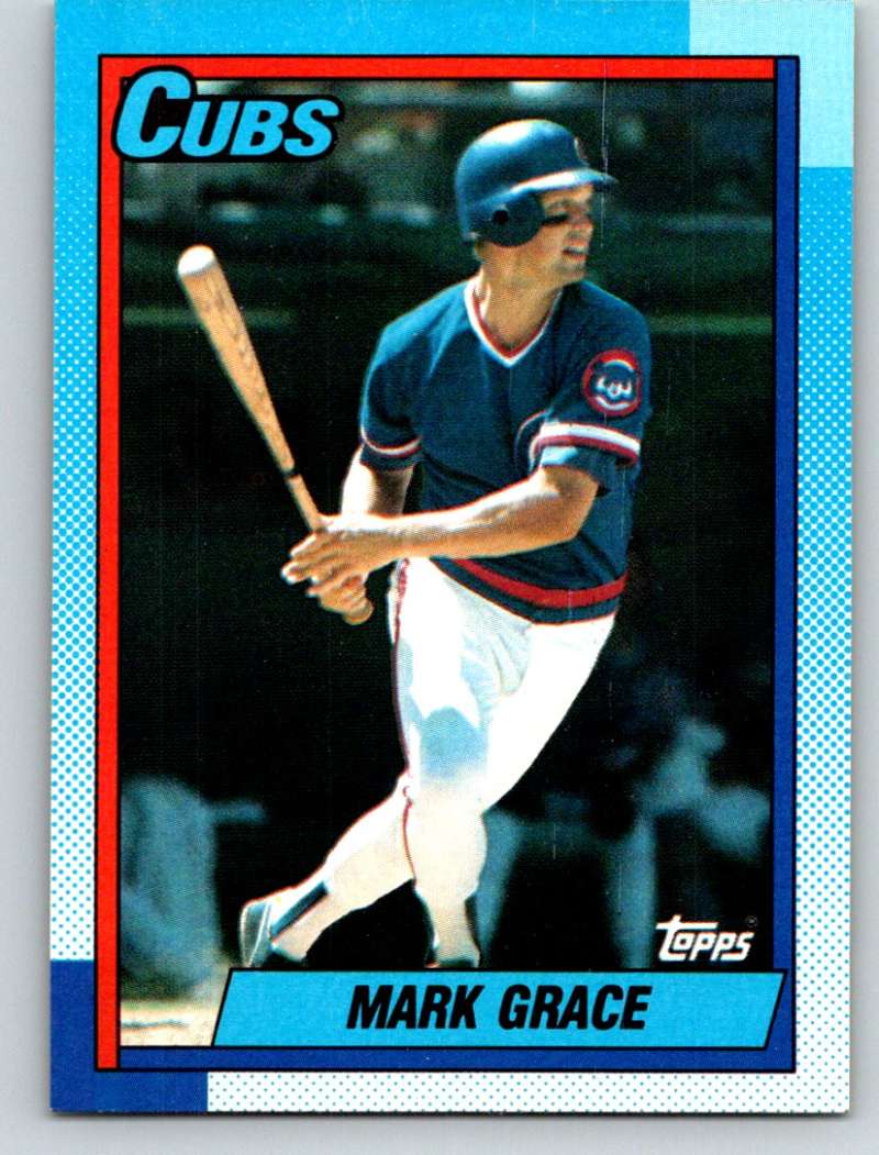 1990 Topps #240 Mark Grace Mint Image 1