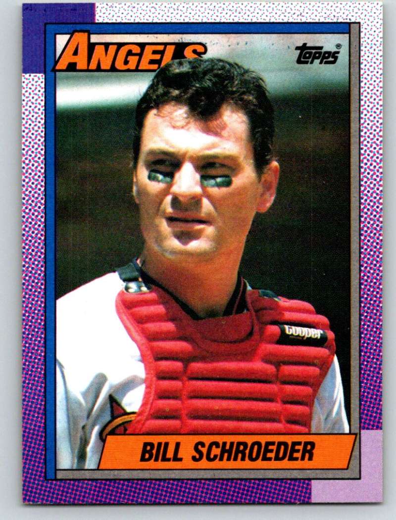 1990 Topps #244 Bill Schroeder Mint Image 1