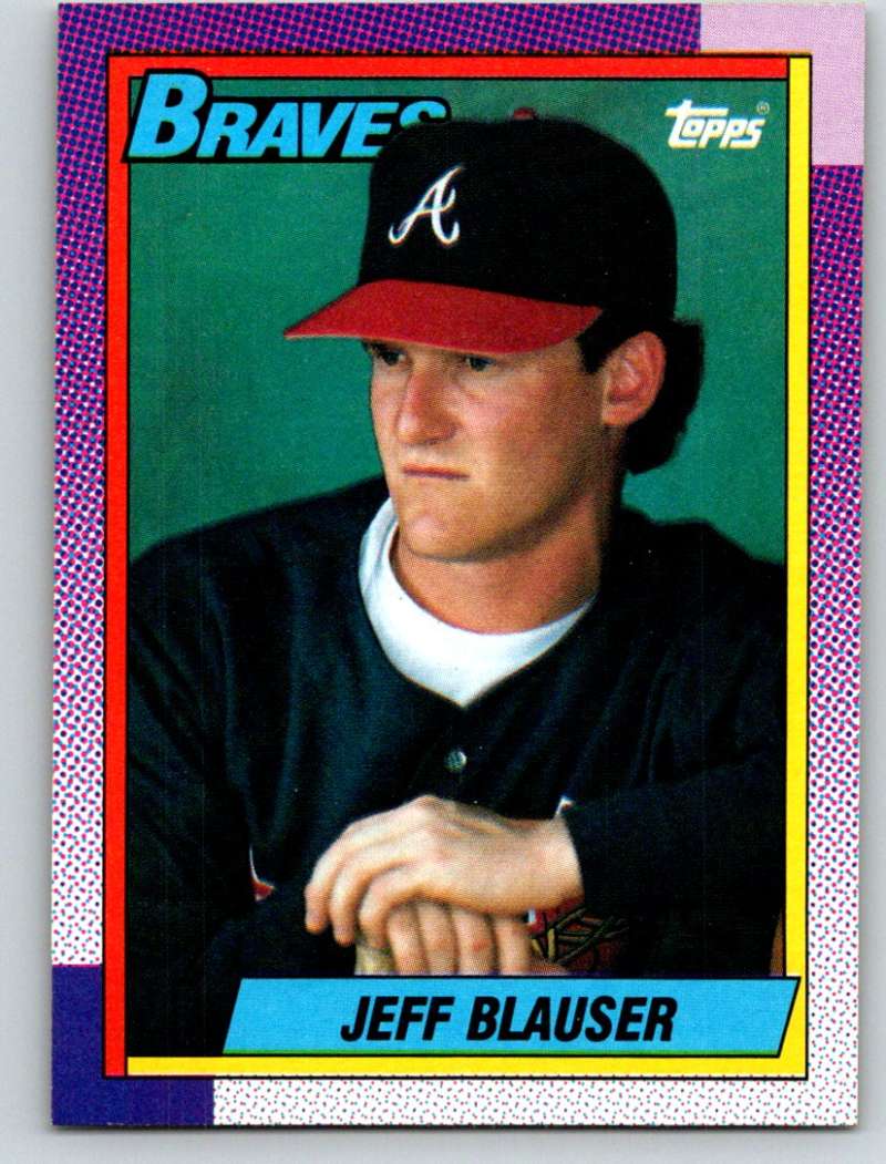 1990 Topps #251 Jeff Blauser Mint Image 1