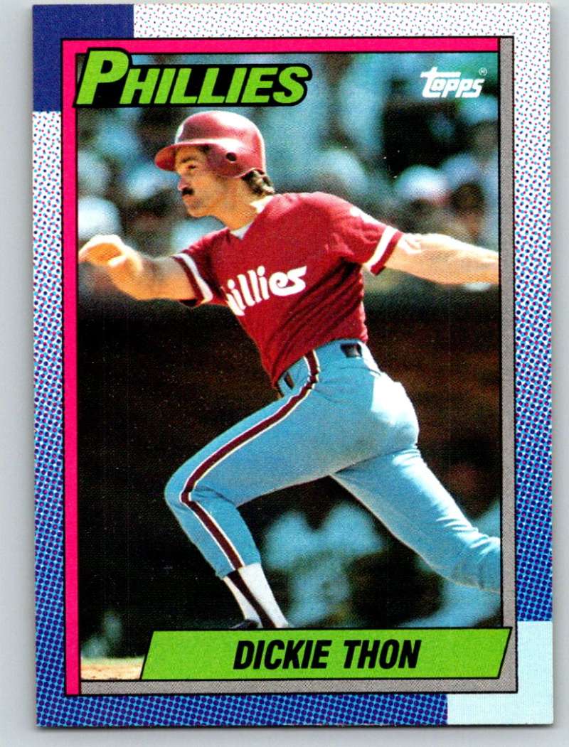 1990 Topps #269 Dickie Thon Mint Image 1