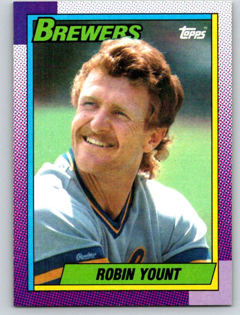 1990 Topps #290 Robin Yount Mint Image 1
