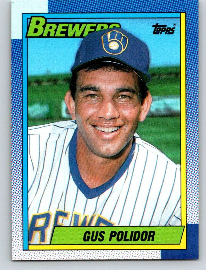1990 Topps #313 Gus Polidor Mint Image 1
