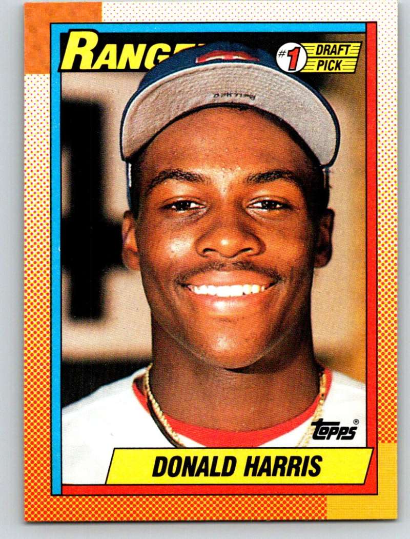 1990 Topps #314 Donald Harris FDP Mint RC Rookie Image 1
