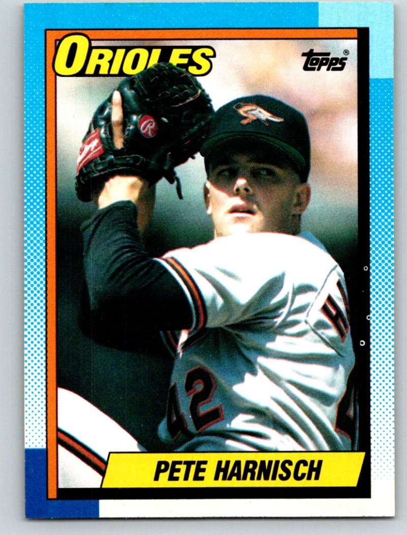 1990 Topps #324 Pete Harnisch Mint Image 1