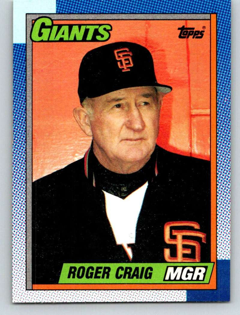 1990 Topps #351 Roger Craig MG Mint