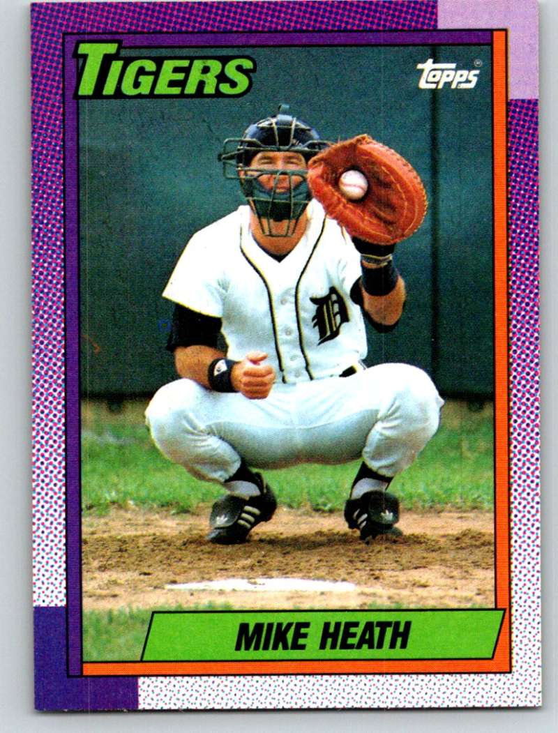 1990 Topps #366 Mike Heath Mint Image 1