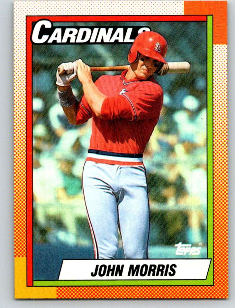 1990 Topps #383 John Morris Mint Image 1