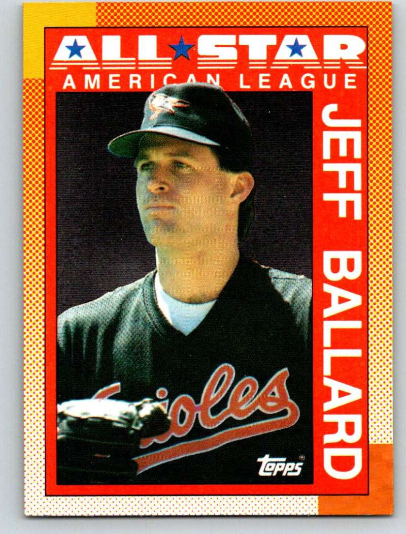 1990 Topps #394 Jeff Ballard AS Mint Image 1