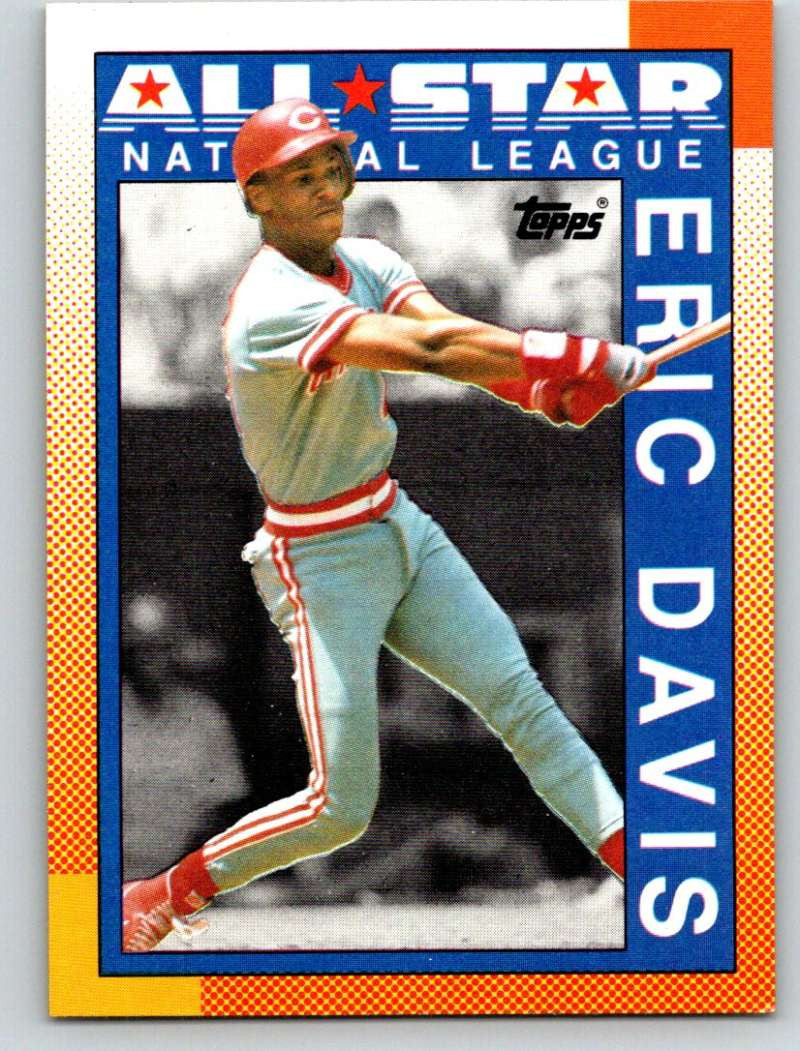 1990 Topps #402 Eric Davis AS Mint