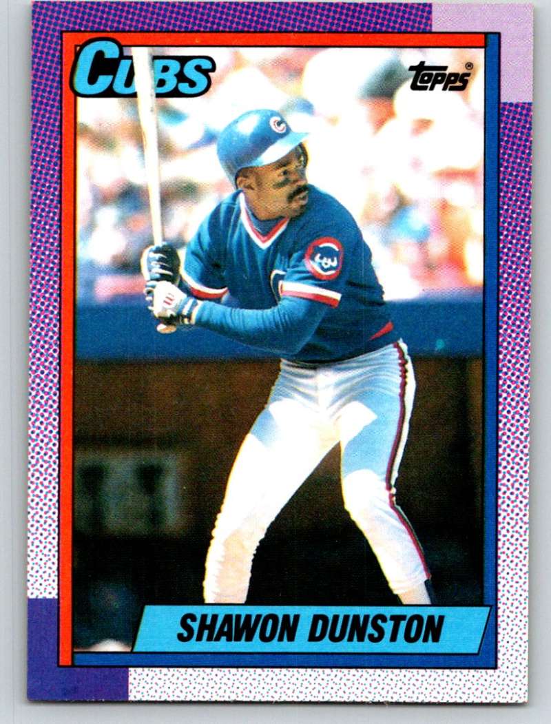 1990 Topps #415 Shawon Dunston Mint Image 1
