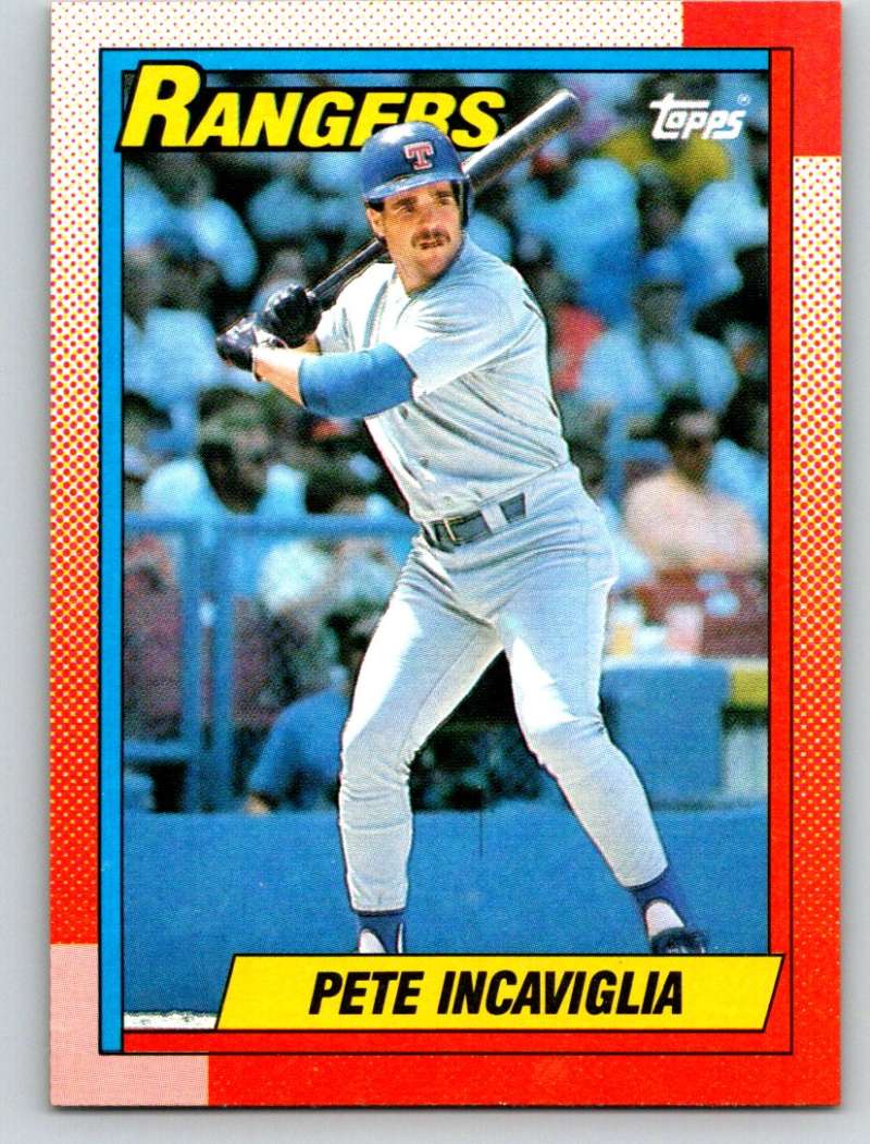 1990 Topps #430 Pete Incaviglia Mint Image 1