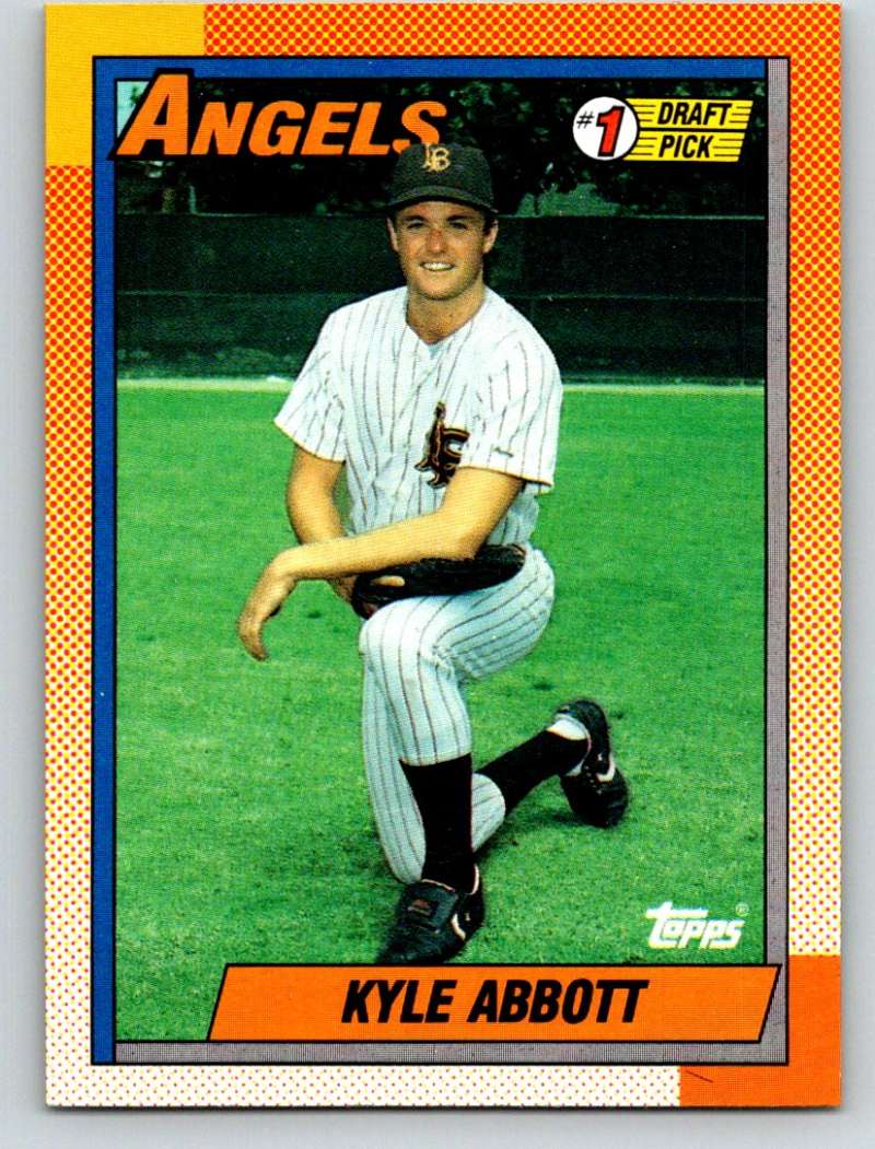 1990 Topps #444 Kyle Abbott FDP Mint RC Rookie Image 1