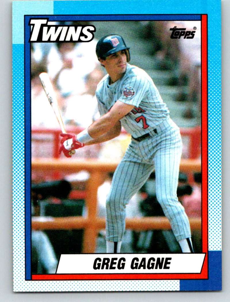 1990 Topps #448 Greg Gagne Mint Image 1