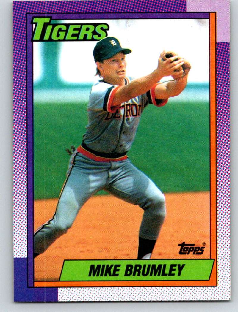 1990 Topps #471 Mike Brumley Mint Image 1