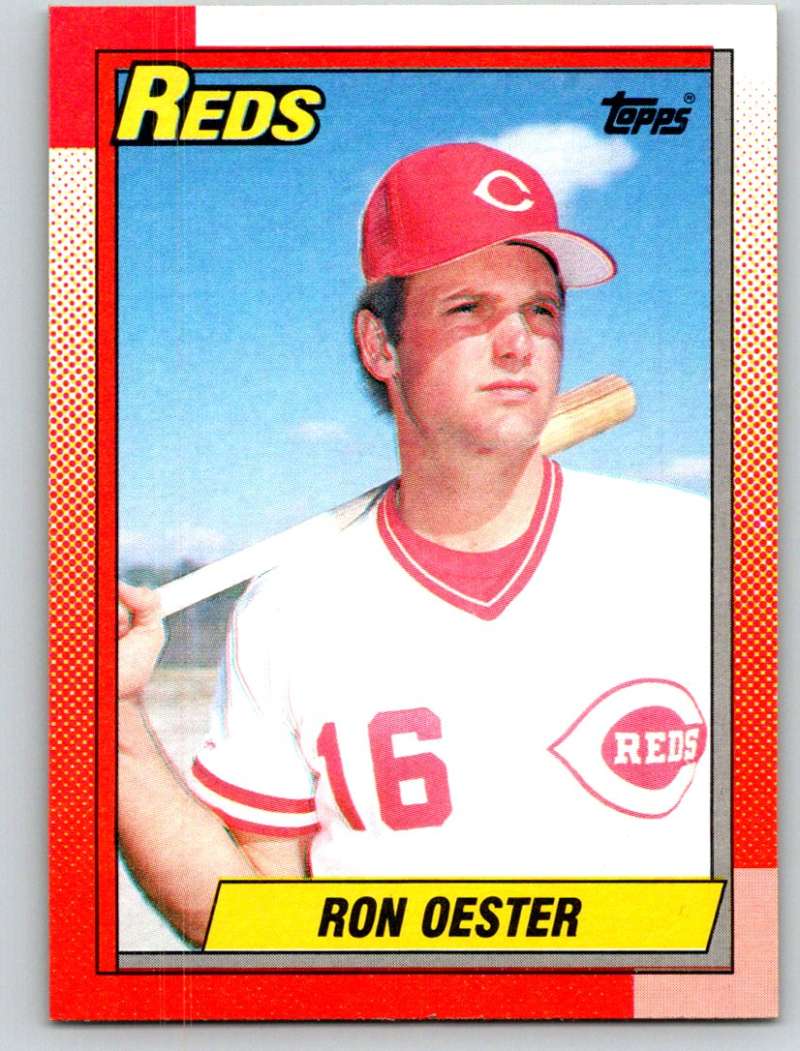 1990 Topps #492 Ron Oester Mint Image 1