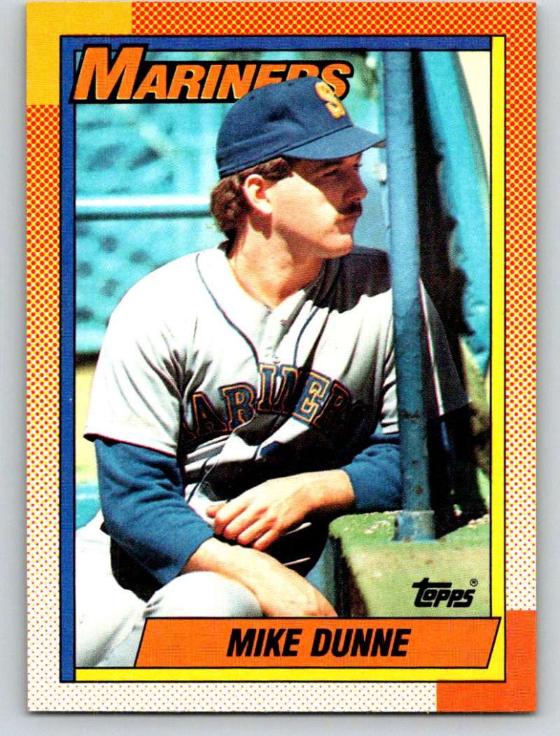 1990 Topps #522 Mike Dunne UER Mint Image 1
