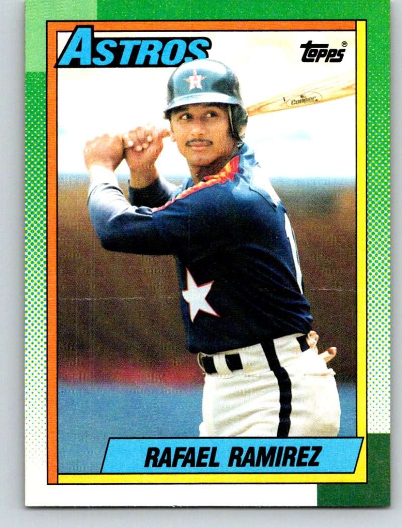 1990 Topps #558 Rafael Ramirez Mint Image 1