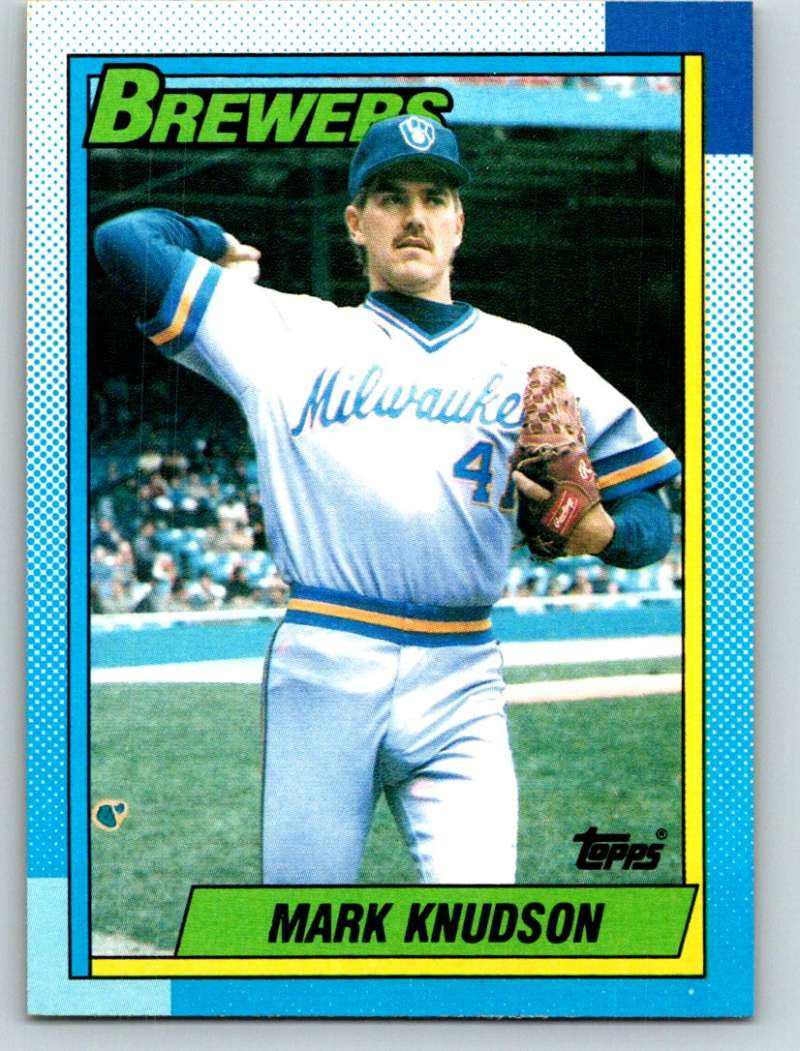 1990 Topps #566 Mark Knudson Mint