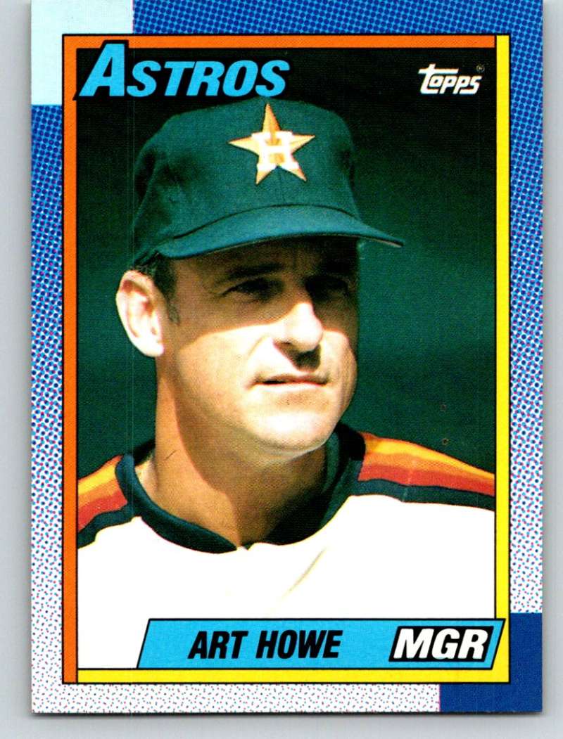 1990 Topps #579 Art Howe MG Mint Image 1