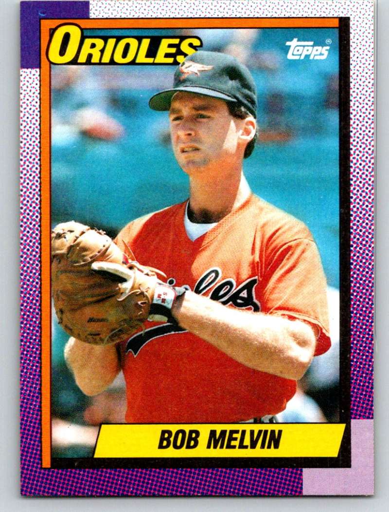 1990 Topps #626 Bob Melvin Mint Image 1