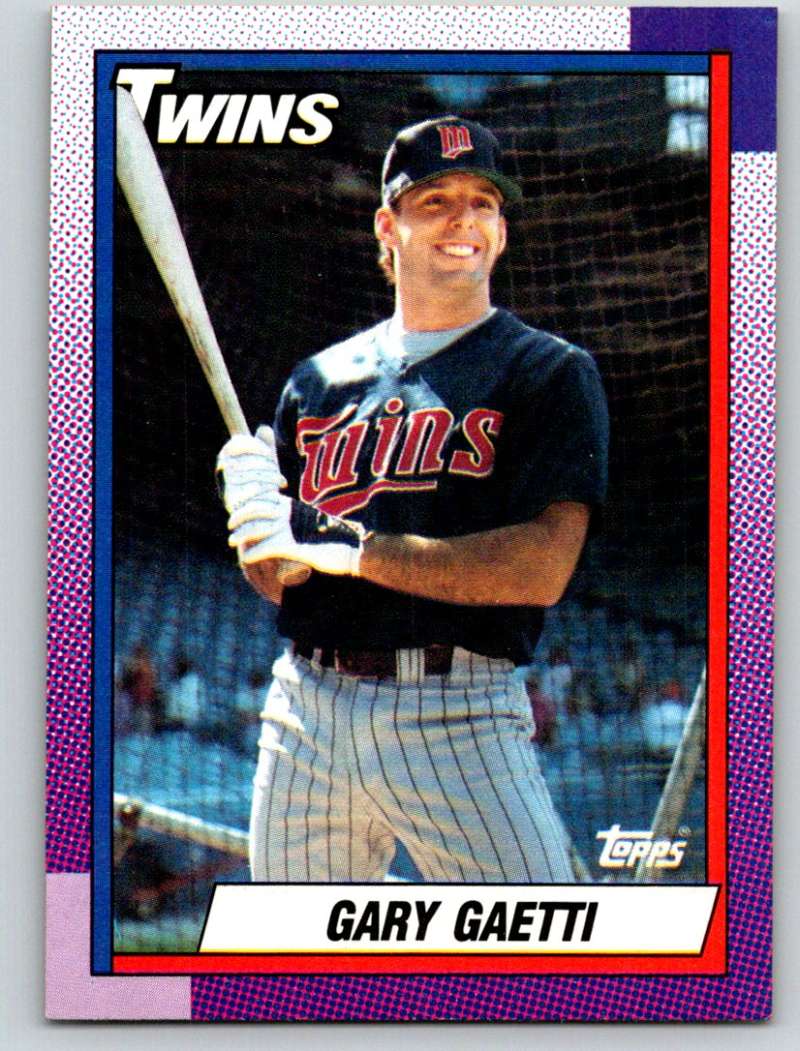 1990 Topps #630 Gary Gaetti Mint Image 1