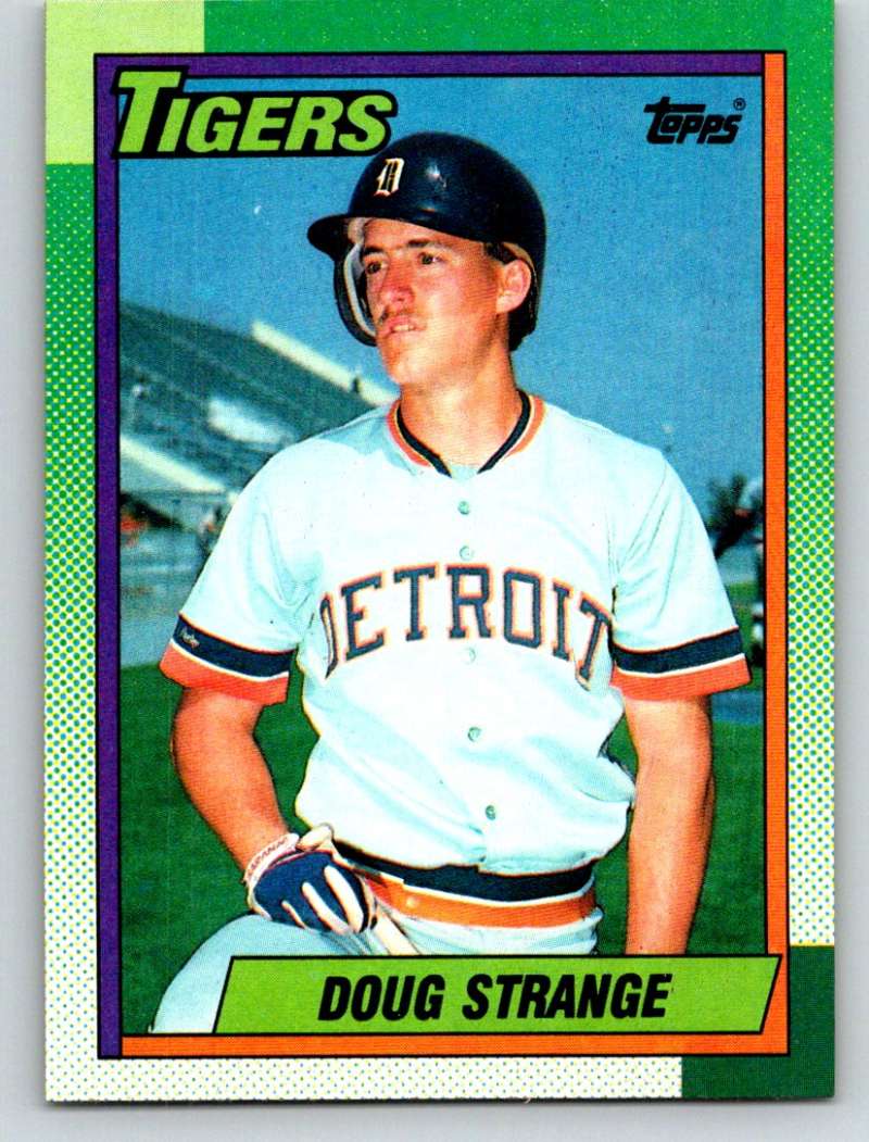 1990 Topps #641 Doug Strange Mint RC Rookie Image 1