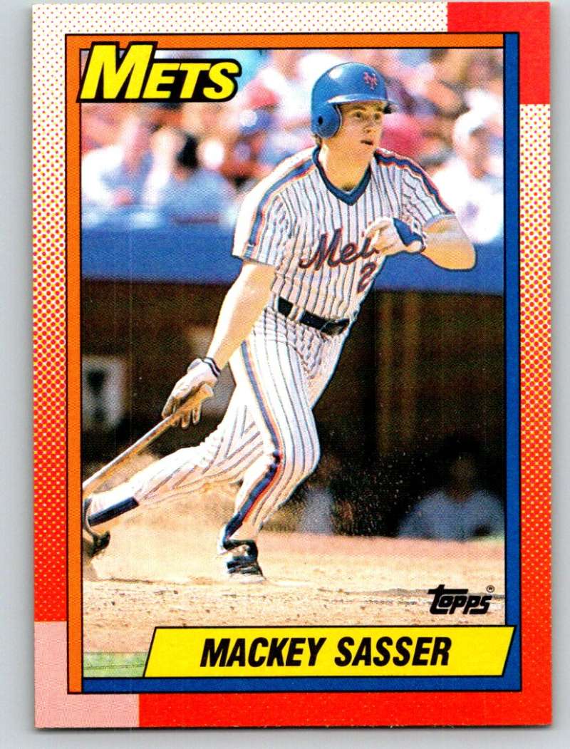 1990 Topps #656 Mackey Sasser Mint Image 1