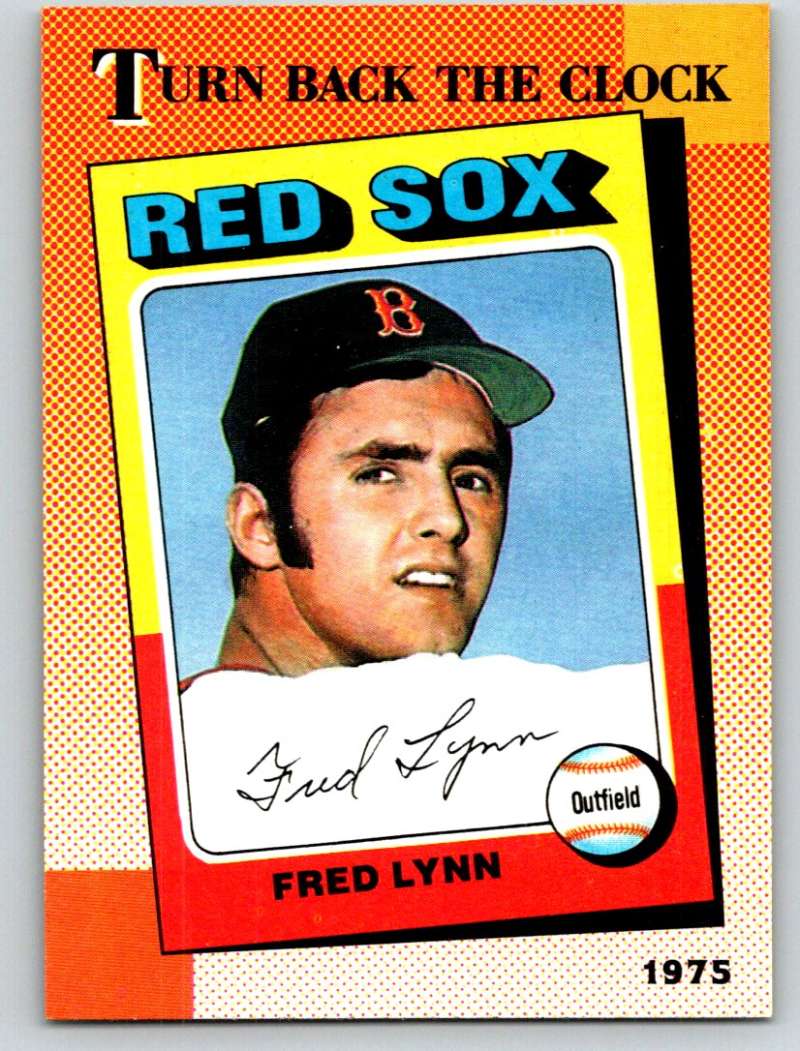 1990 Topps #663 Fred Lynn TBC Mint Image 1