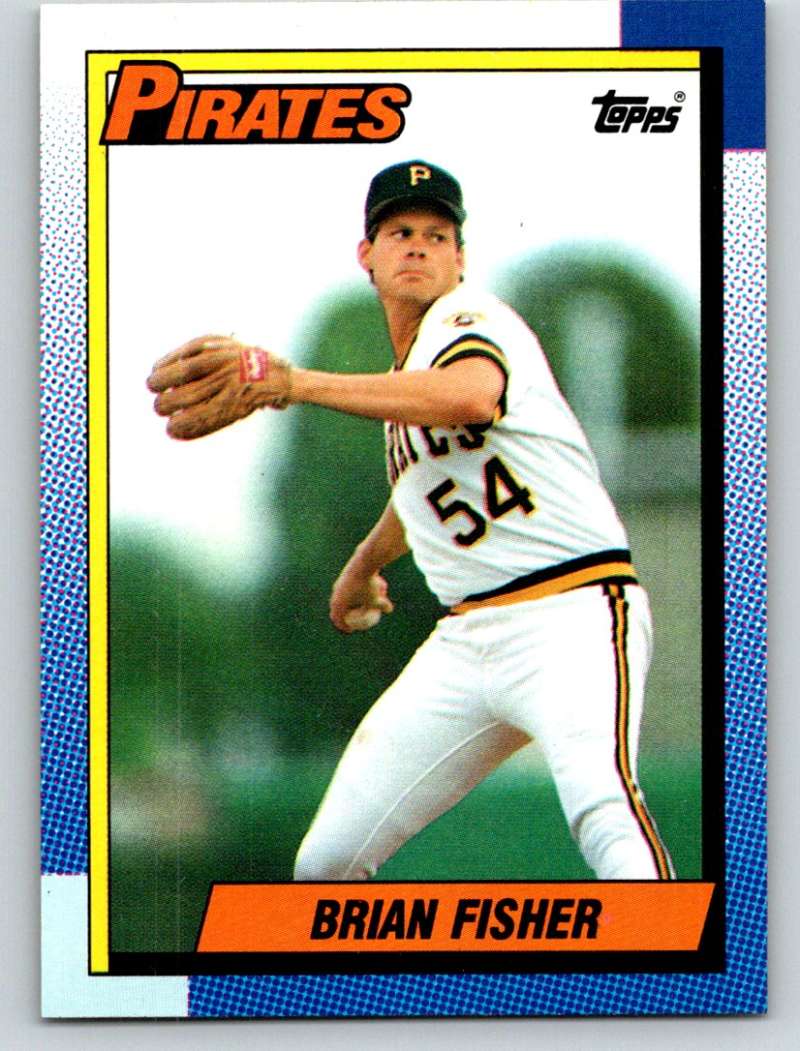 1990 Topps #666 Brian Fisher Mint Image 1