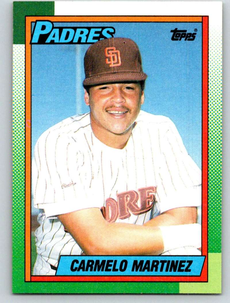 1990 Topps #686 Carmelo Martinez Mint Image 1