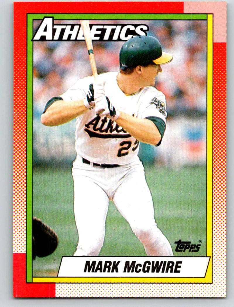 1990 Topps #690 Mark McGwire Mint Image 1