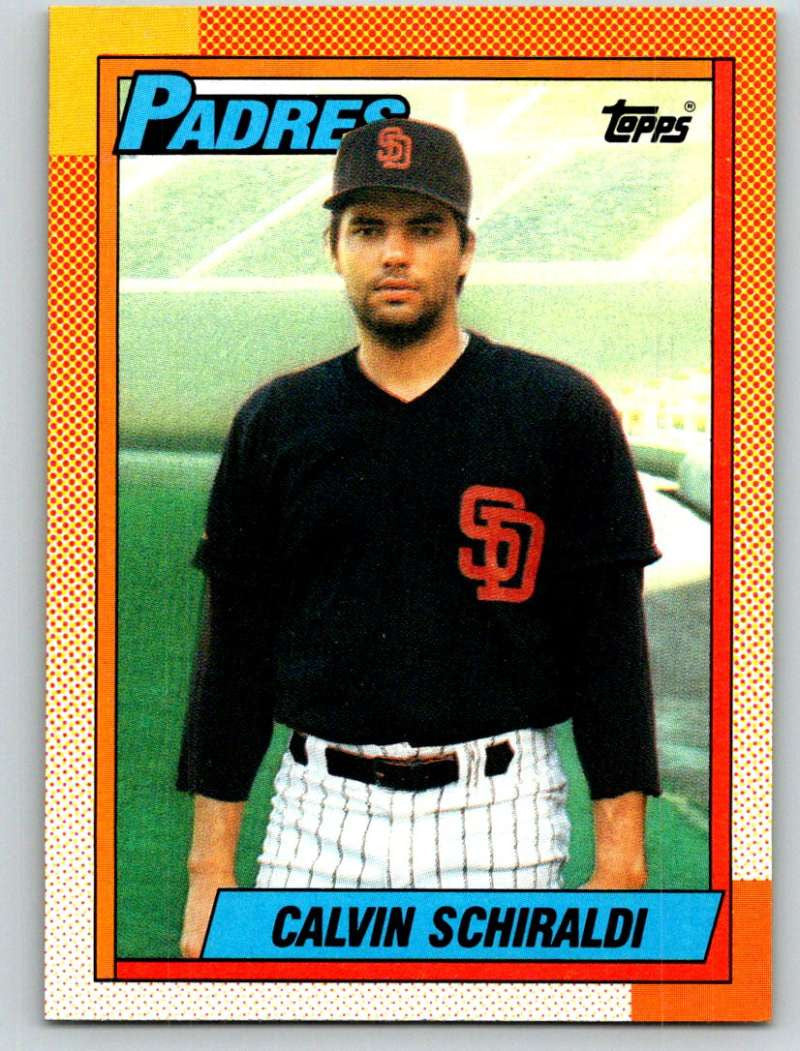 1990 Topps #693 Calvin Schiraldi Mint
