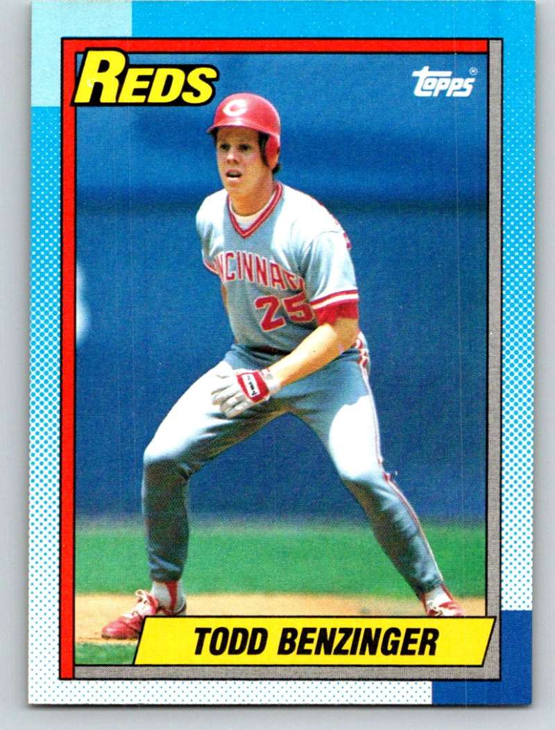 1990 Topps #712 Todd Benzinger Mint Image 1