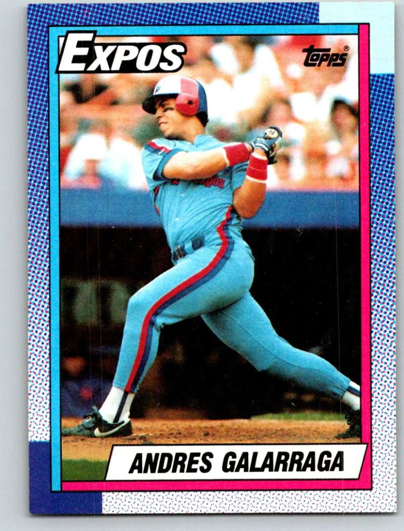1990 Topps #720 Andres Galarraga Mint Image 1