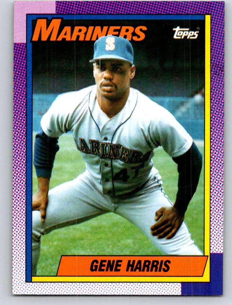 1990 Topps #738 Gene Harris Mint Image 1
