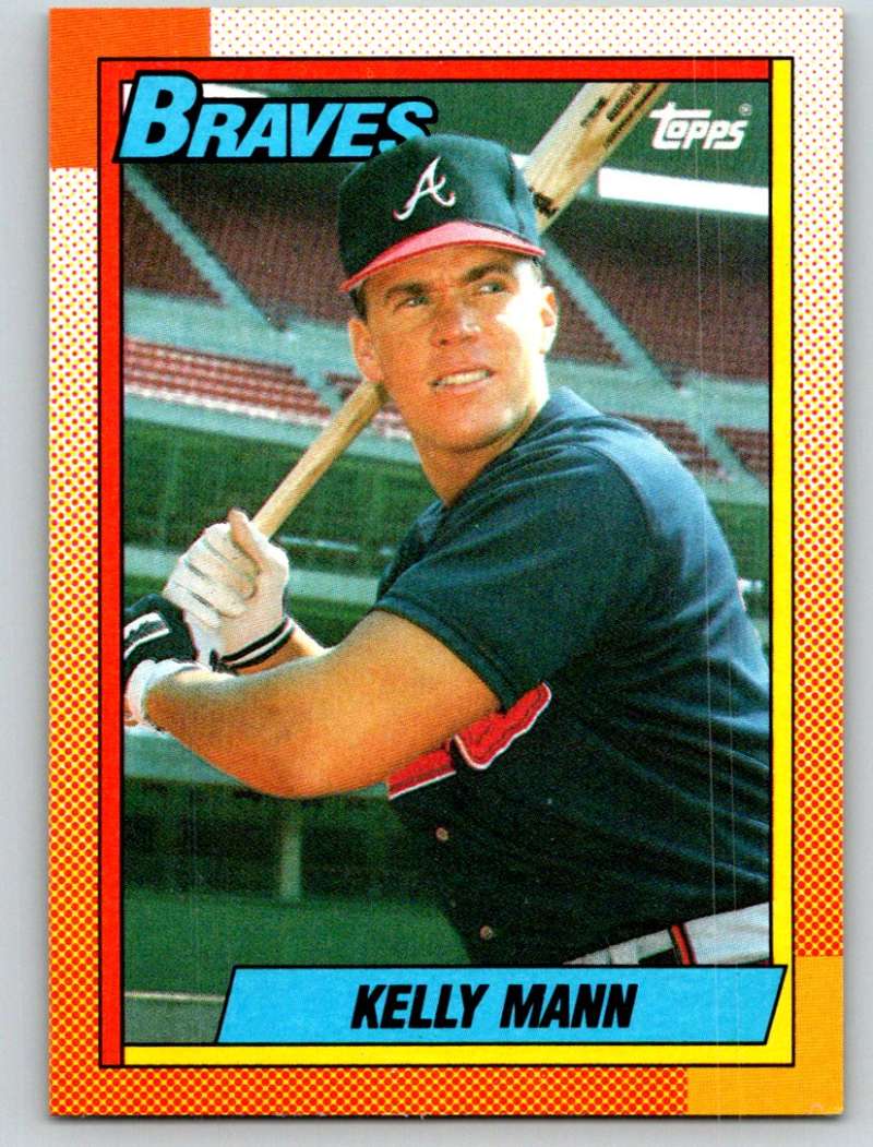 1990 Topps #744 Kelly Mann Mint RC Rookie Image 1