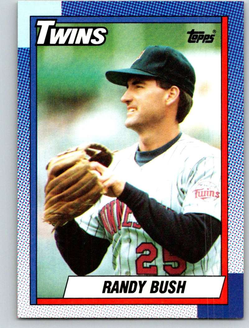 1990 Topps #747 Randy Bush Mint Image 1