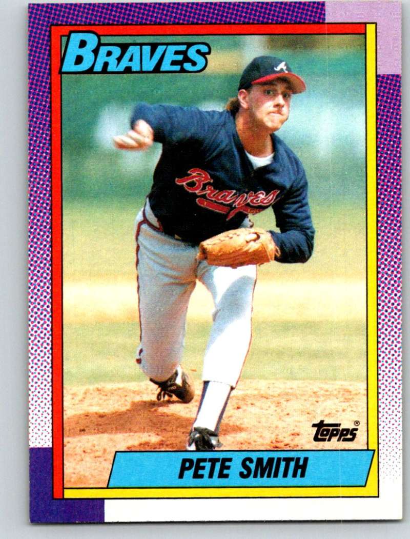 1990 Topps #771 Pete Smith Mint Image 1