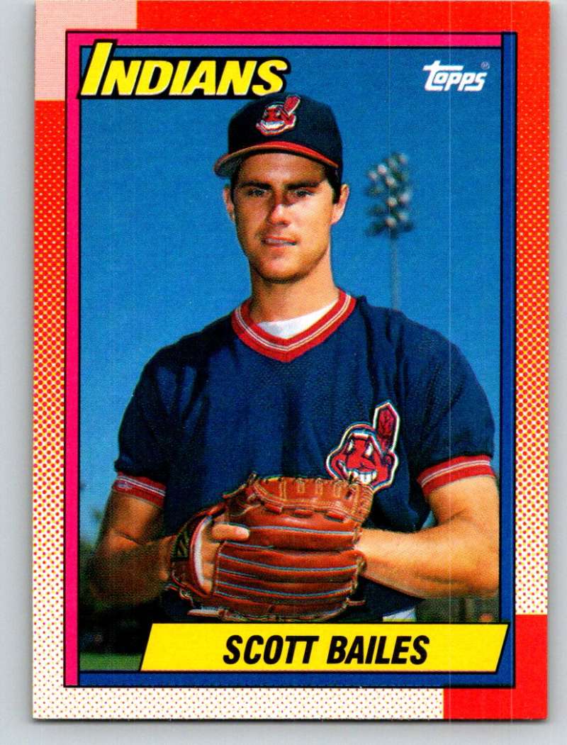 1990 Topps #784 Scott Bailes Mint Image 1