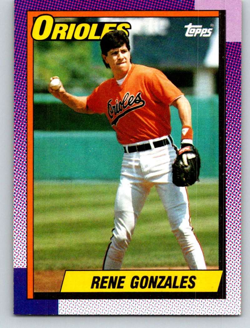 1990 Topps #787 Rene Gonzales Mint Image 1