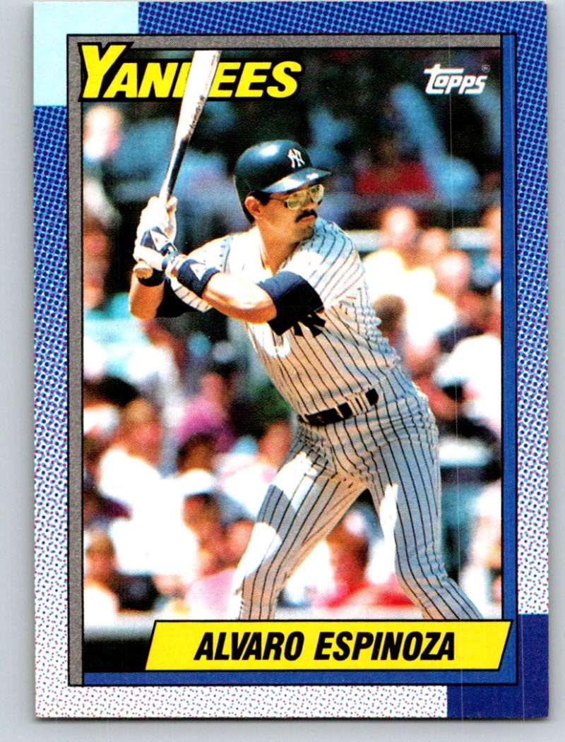 1990 Topps #791 Alvaro Espinoza Mint Image 1