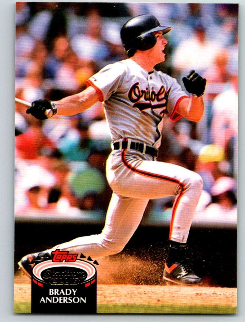 1992 Stadium Club #303 Brady Anderson Mint Image 1