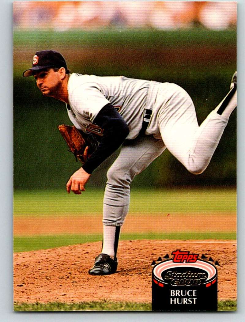 1992 Stadium Club #312 Bruce Hurst Mint Image 1