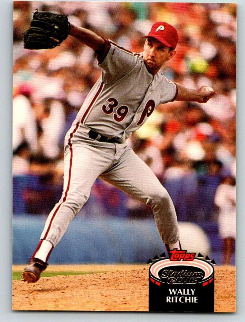 1992 Stadium Club #324 Wally Ritchie Mint