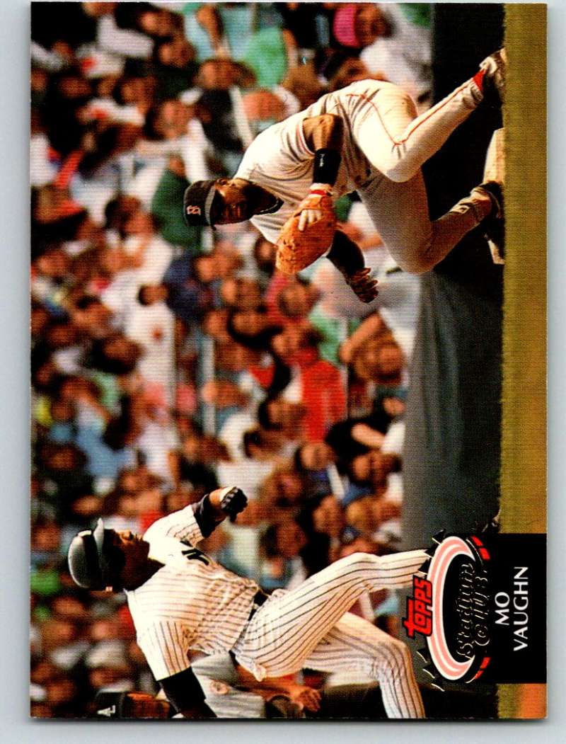 1992 Stadium Club #325 Mo Vaughn Mint Image 1