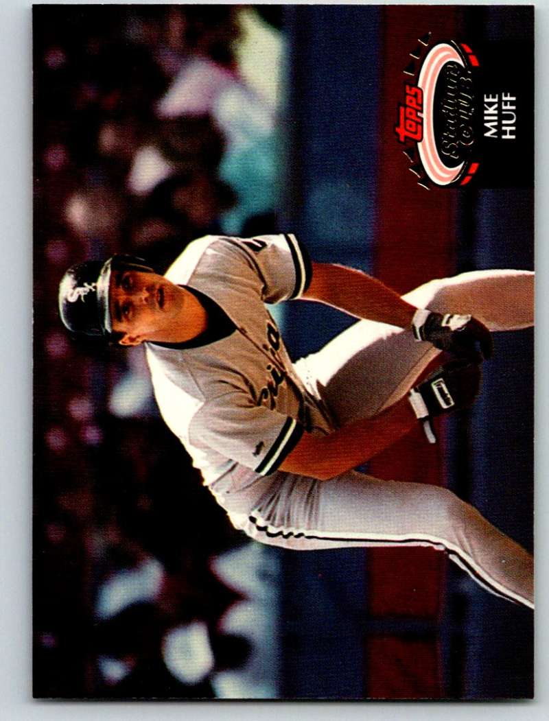 1992 Stadium Club #329 Mike Huff Mint Image 1