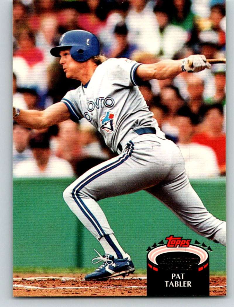 1992 Stadium Club #333 Pat Tabler Mint Image 1