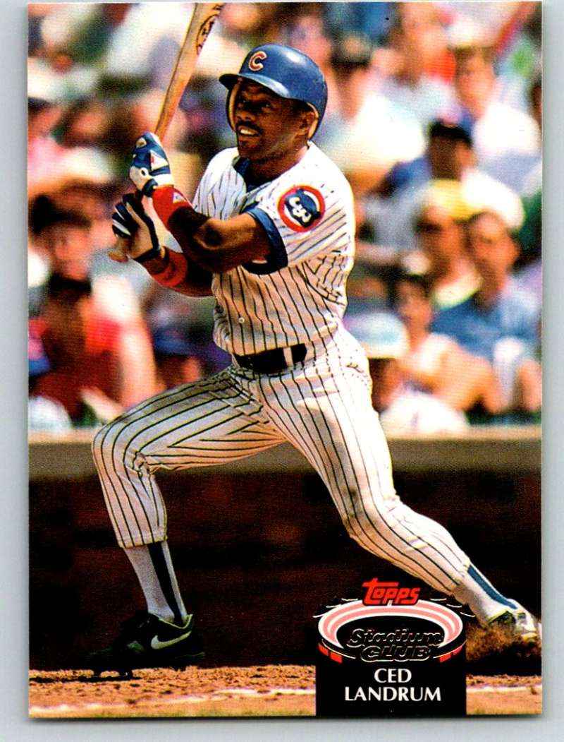 1992 Stadium Club #334 Ced Landrum Mint Image 1