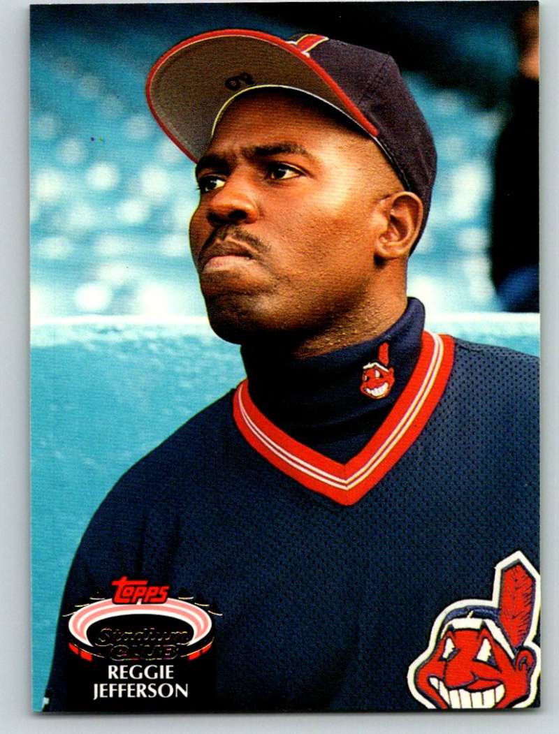 1992 Stadium Club #335 Reggie Jefferson Mint Image 1